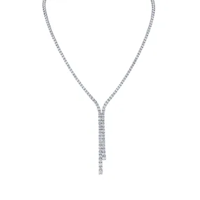 7.24 Carat Half-Way Graduated Lariat