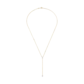 BAGUETTE AND MARQUISE DIAMOND LARIAT