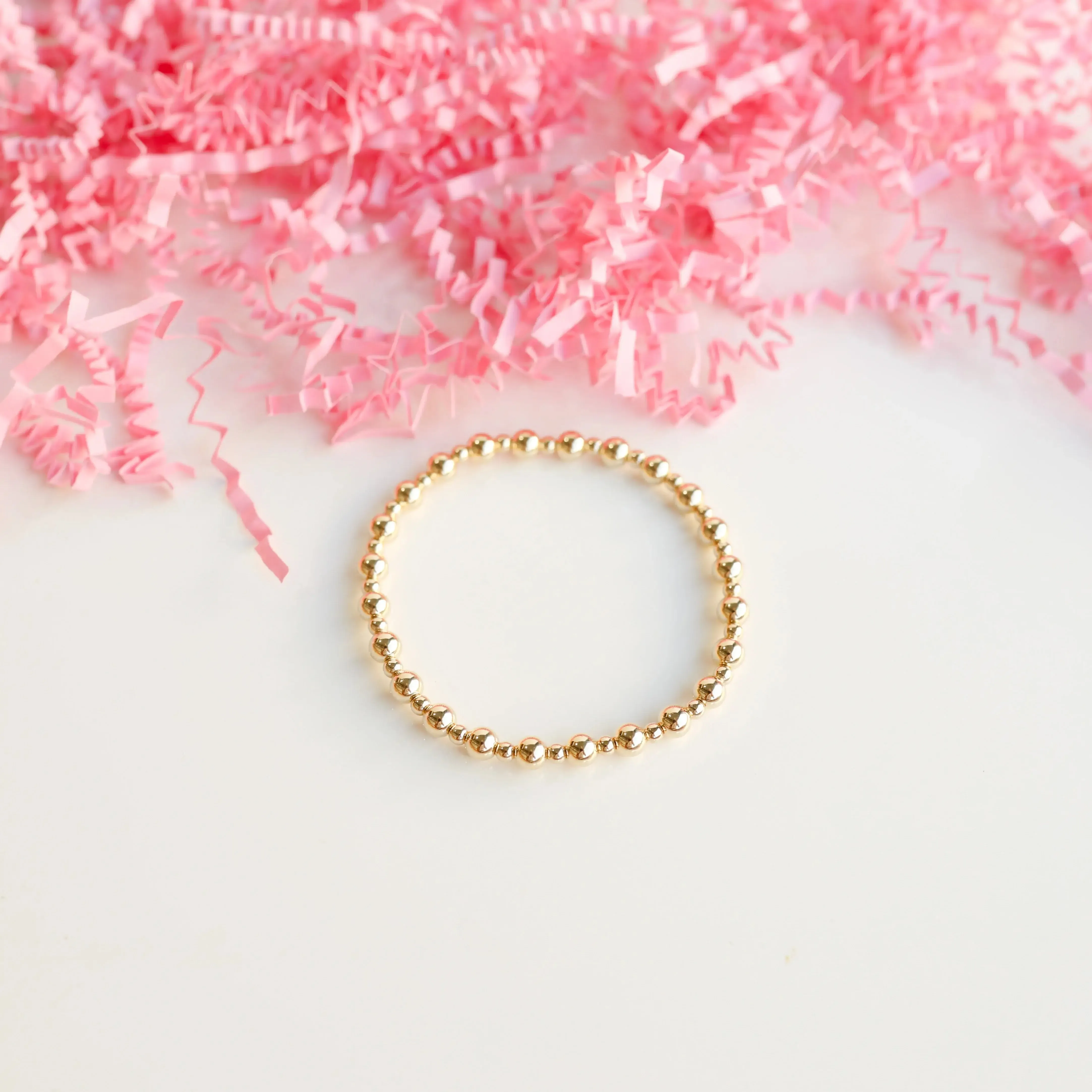 Beaded Blondes - Katy Bracelet in Gold