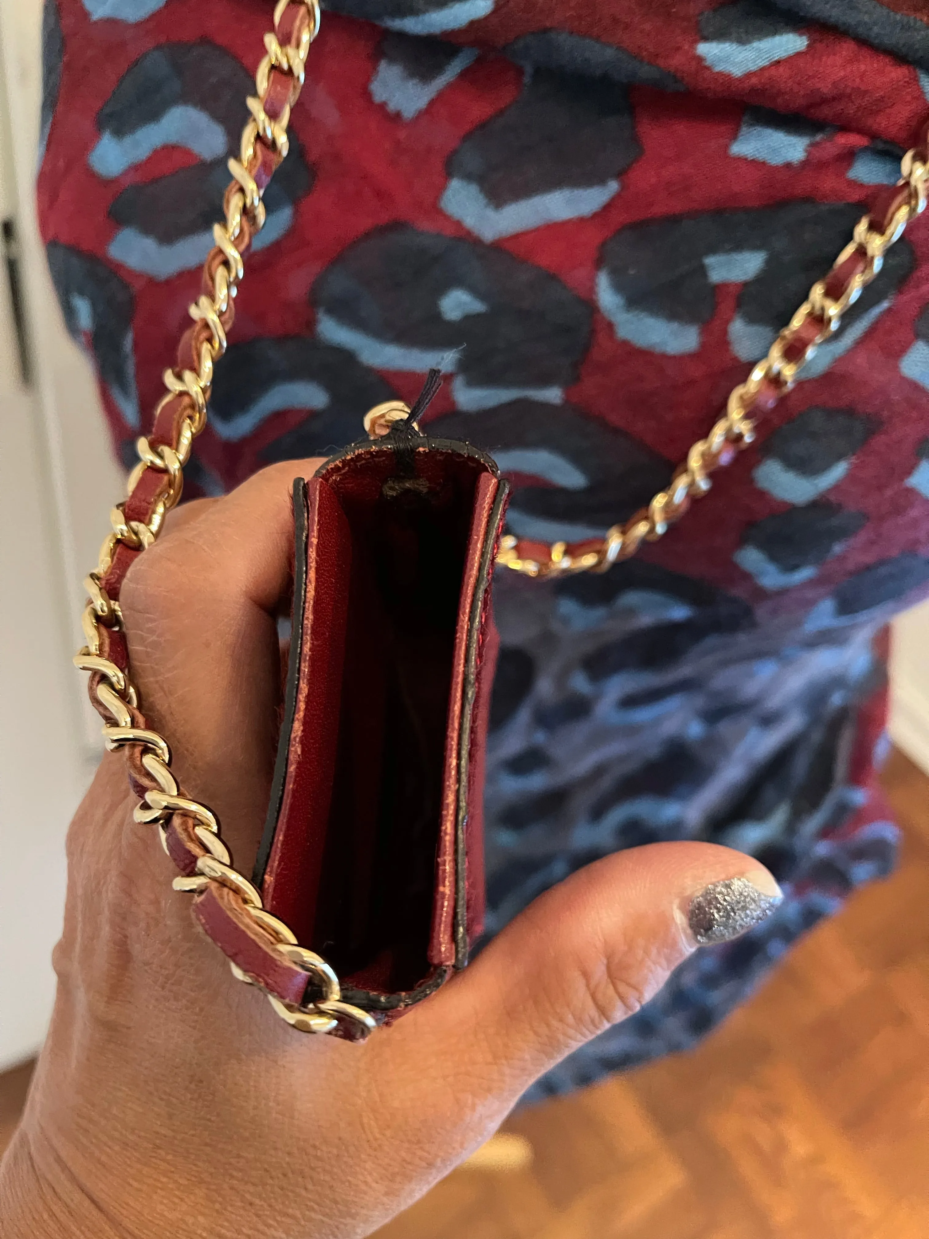 Chanel CC Chain Mini Shoulder Necklace Pochette