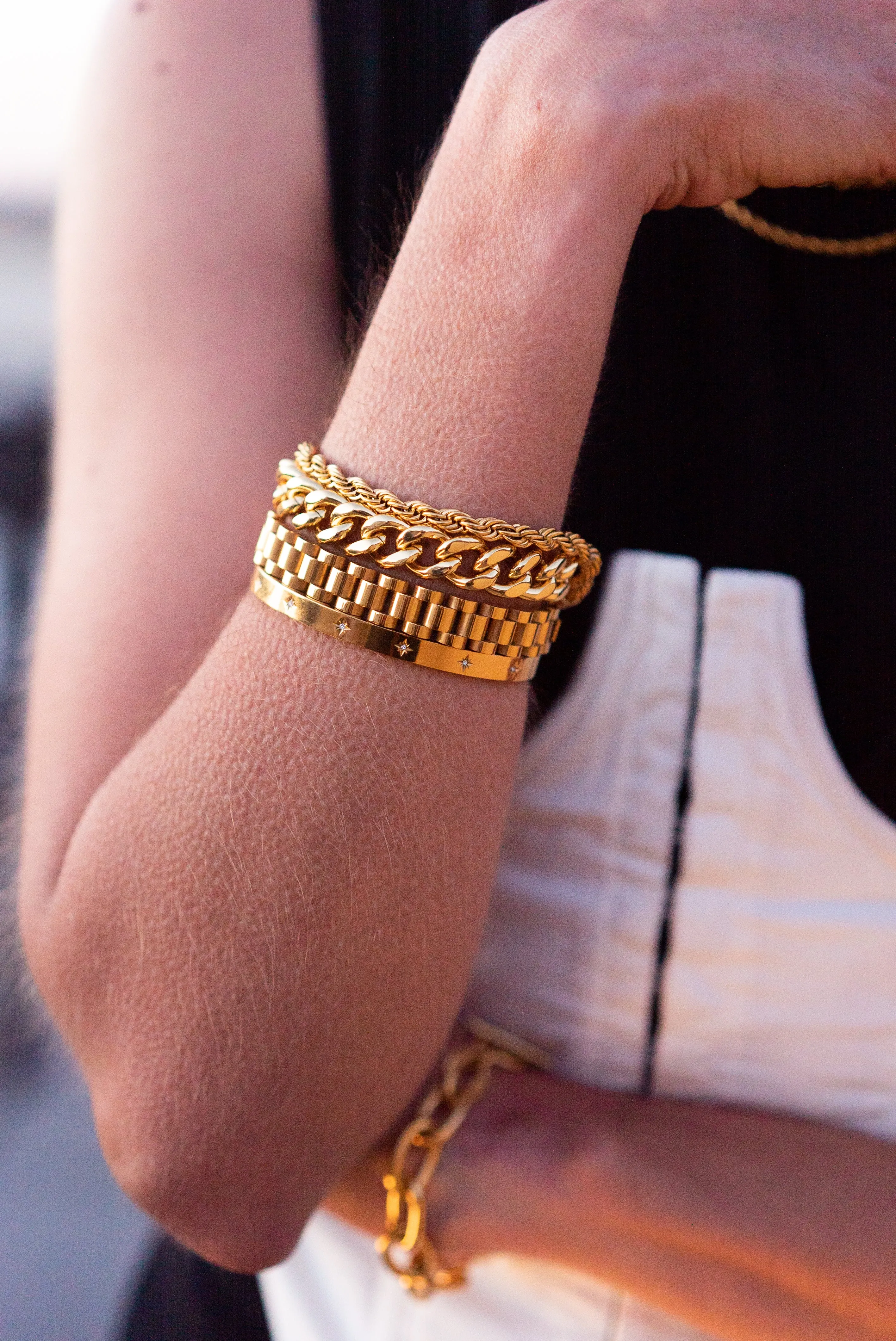 CHUNKY CHAIN BRACELET