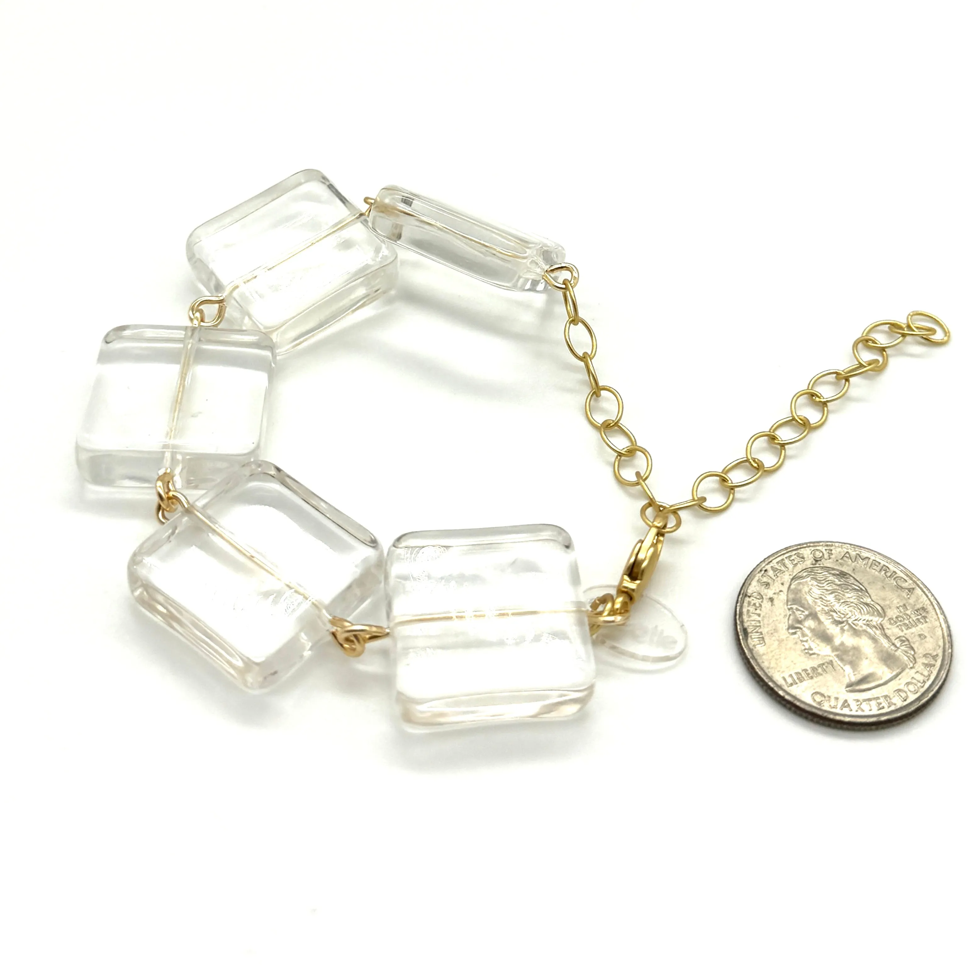 Clear Cubic Betsy Bracelet