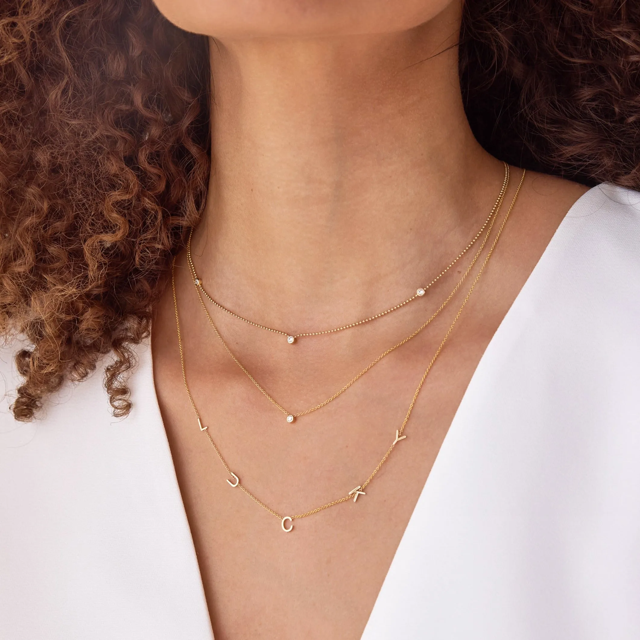 Diamond Layering Necklace