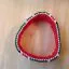 Double thickness Kenyan flag handmade beaded bracelet with free shipping