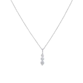 Journey Diamond Necklace 1ct