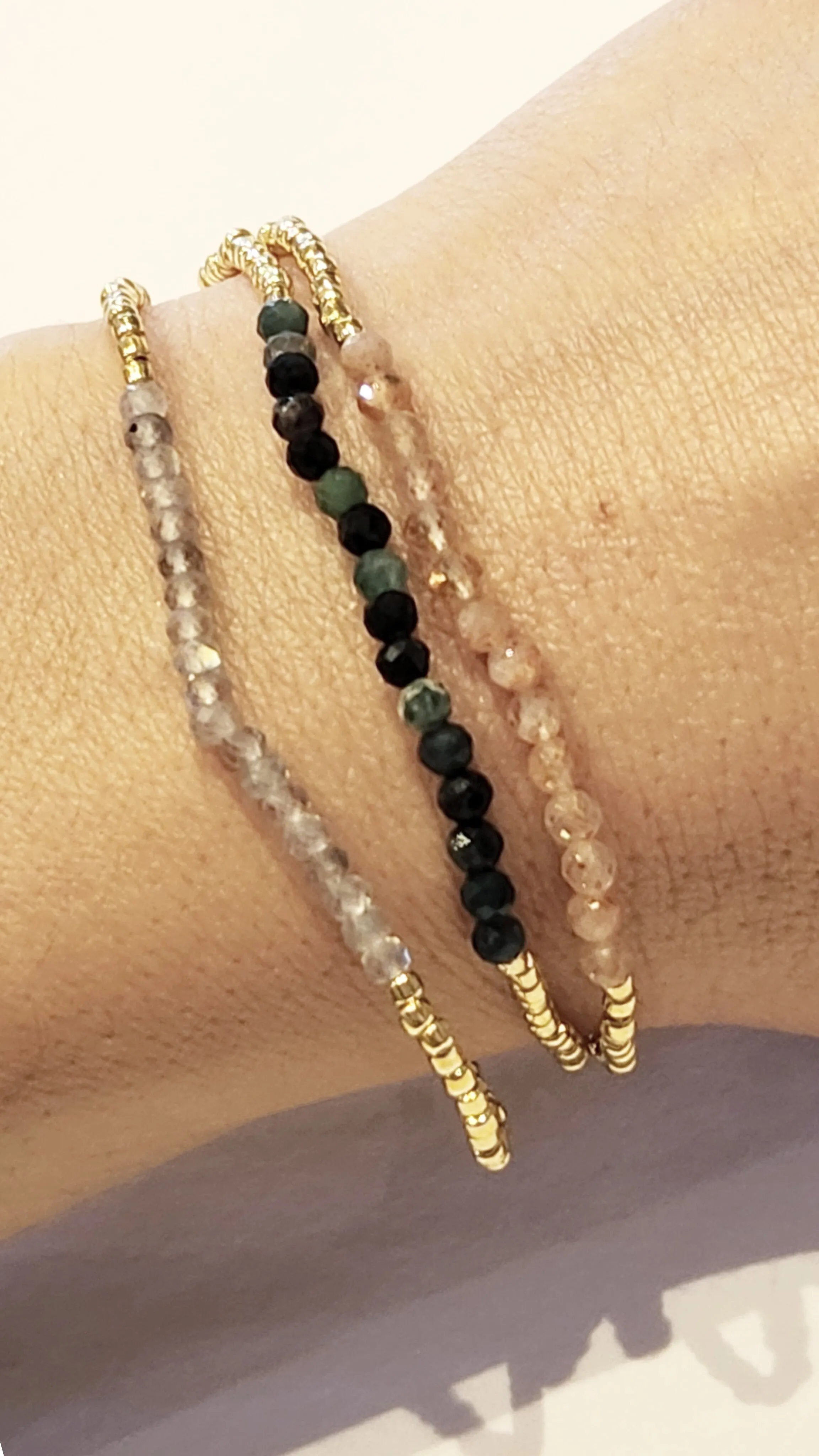 Katy Gold/Quartz Bracelets - Various