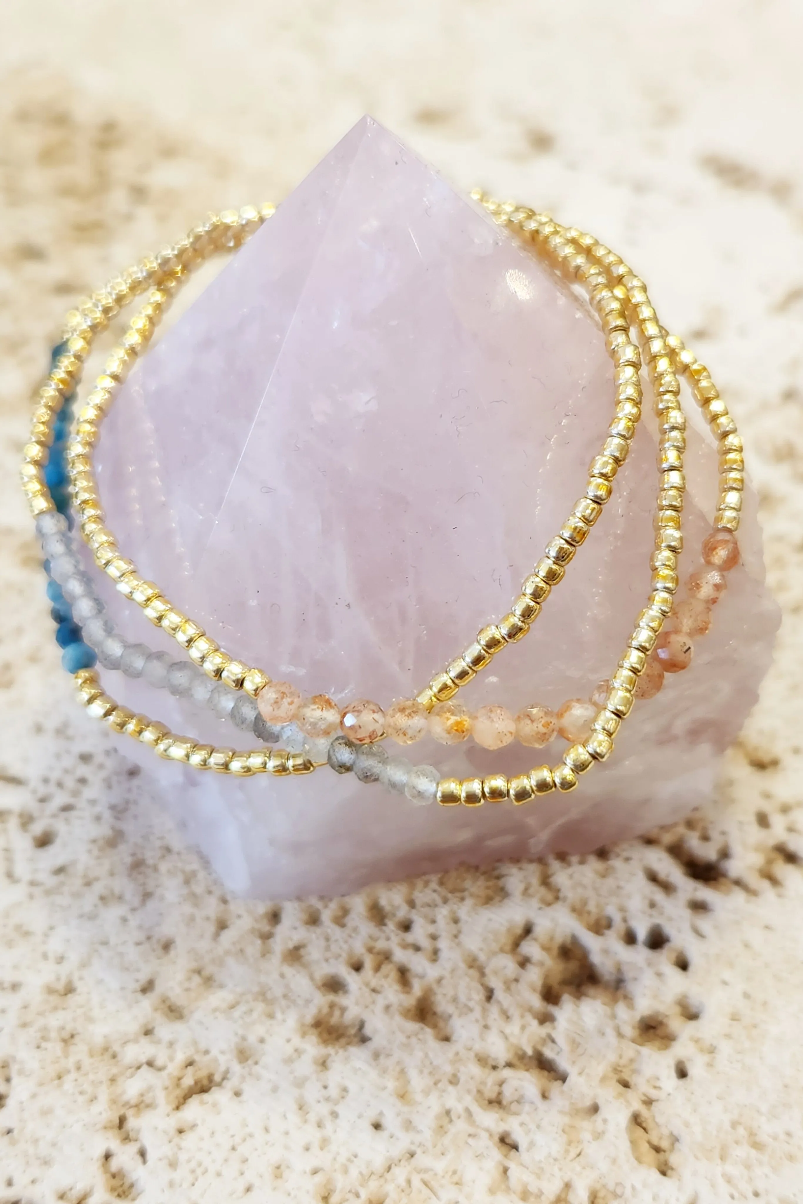 Katy Gold/Quartz Bracelets - Various