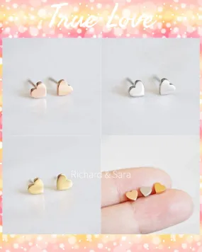 Keeping Our Hearts Full Tiny Heart Earrings