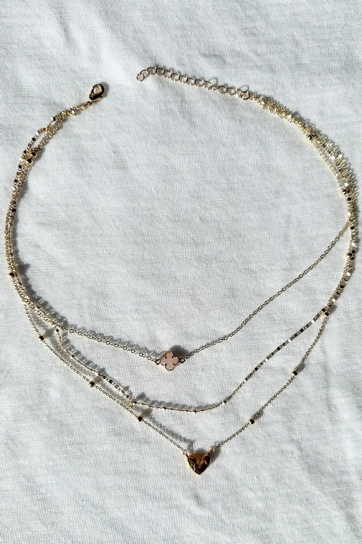 Layered Charm Necklace