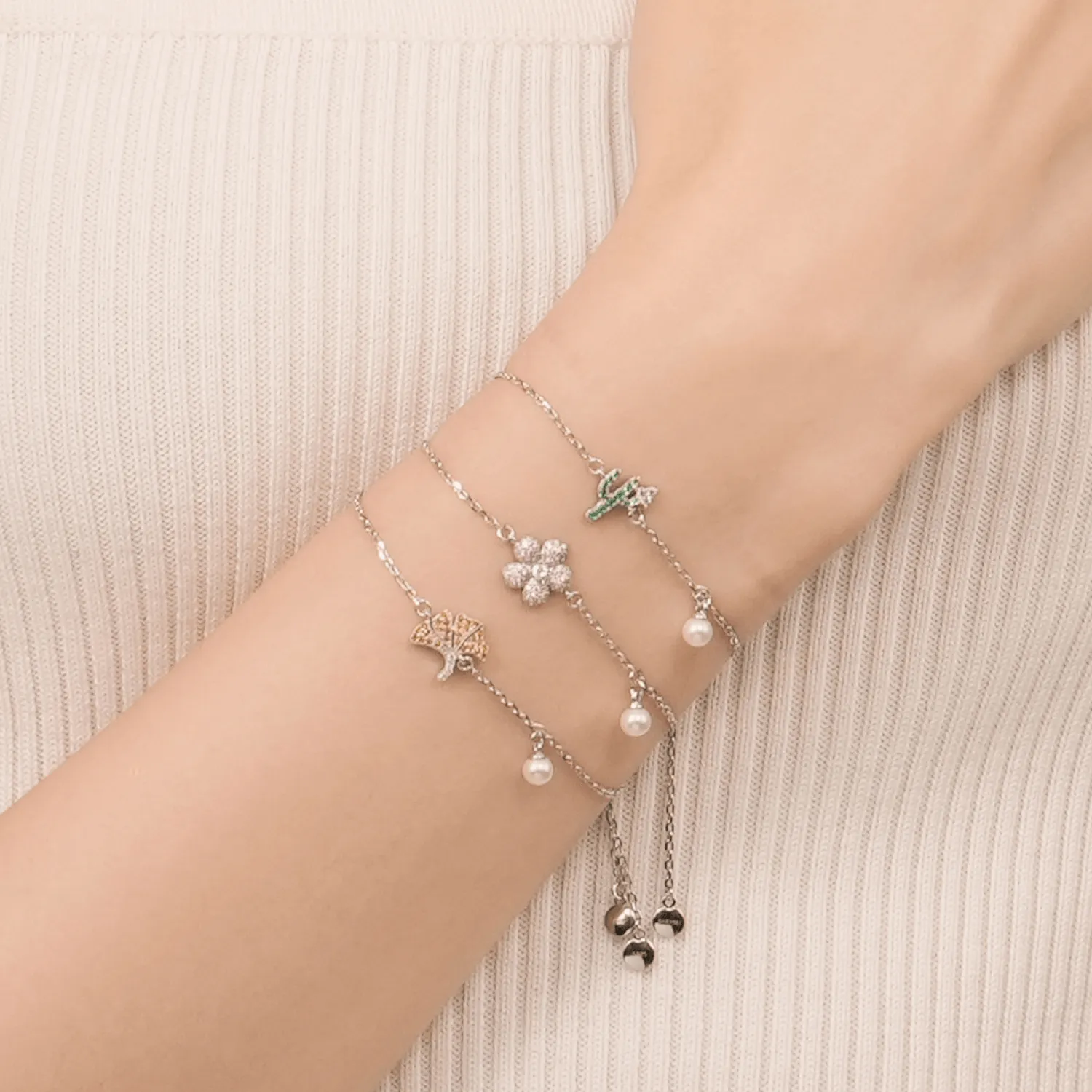 Little Garden Pave Bracelet