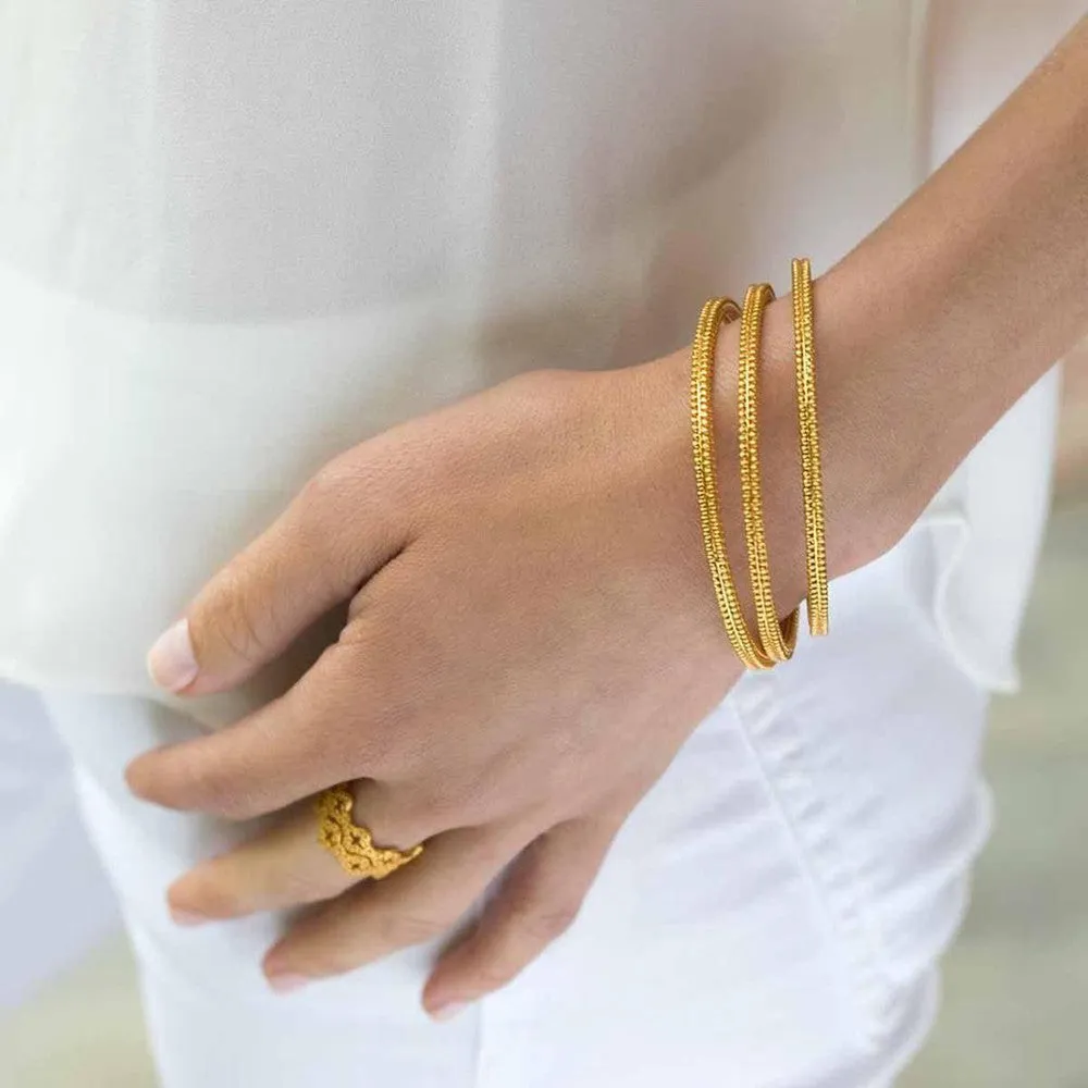 Luxor Gold Stacking Bangle