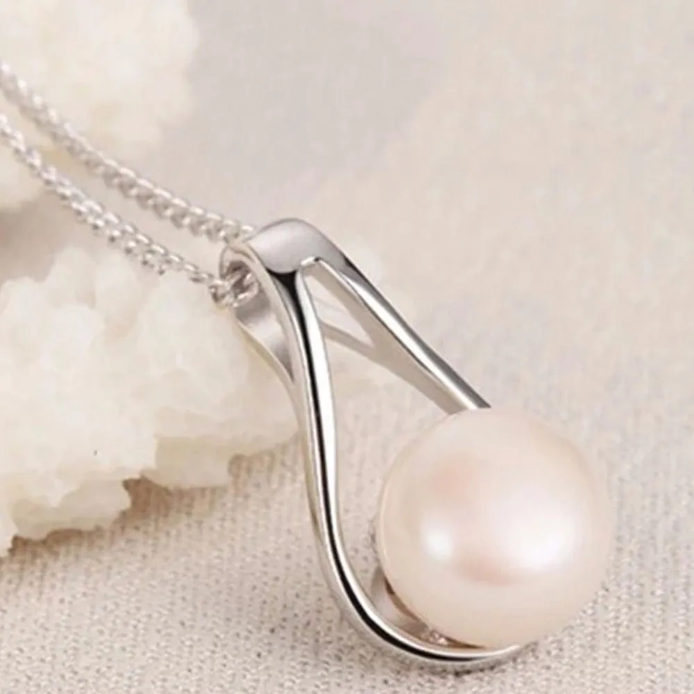 Mia X - 925 Sterling Silver Freshwater Pearl Set