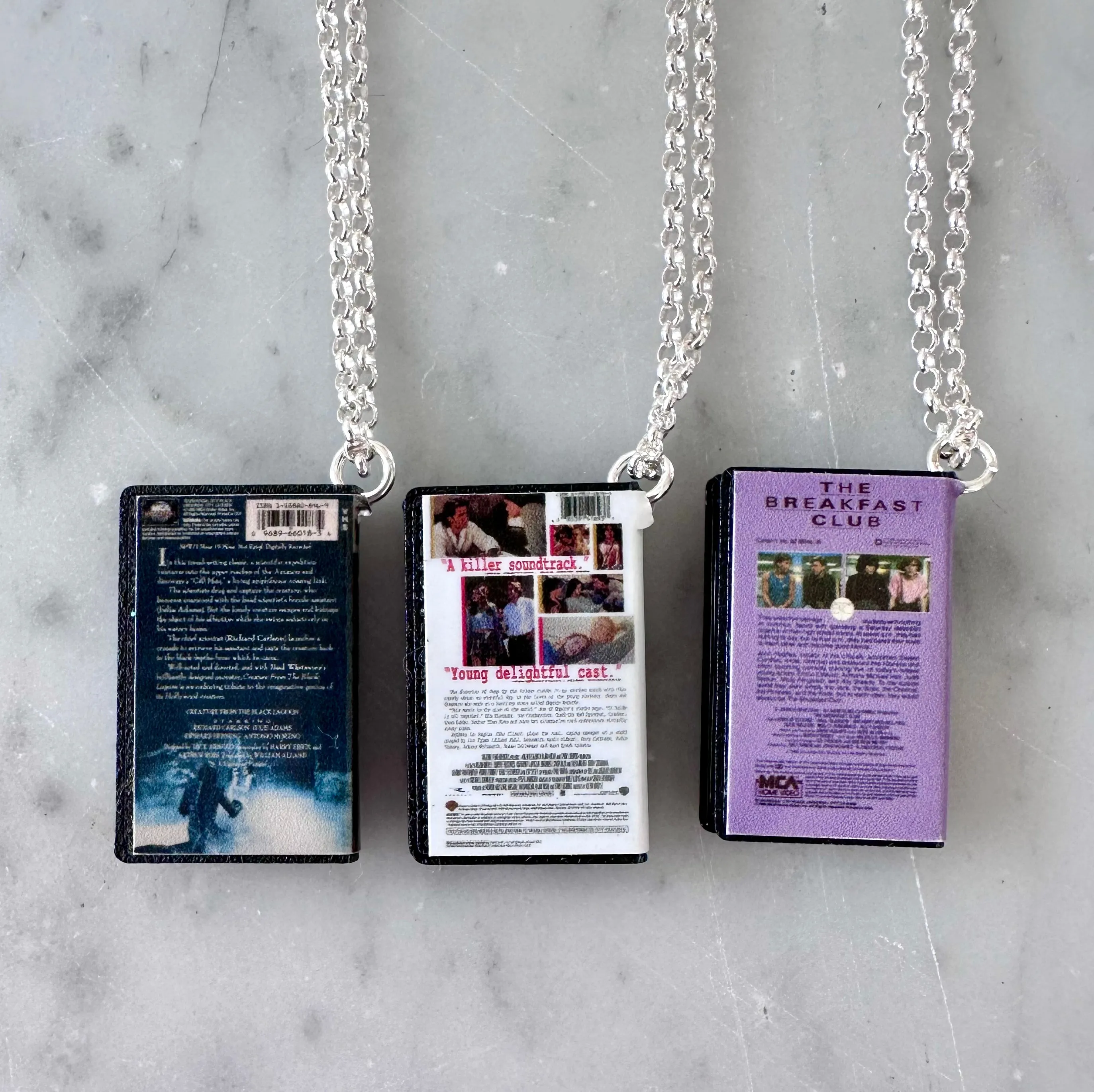 Miniature Vintage VHS Necklaces