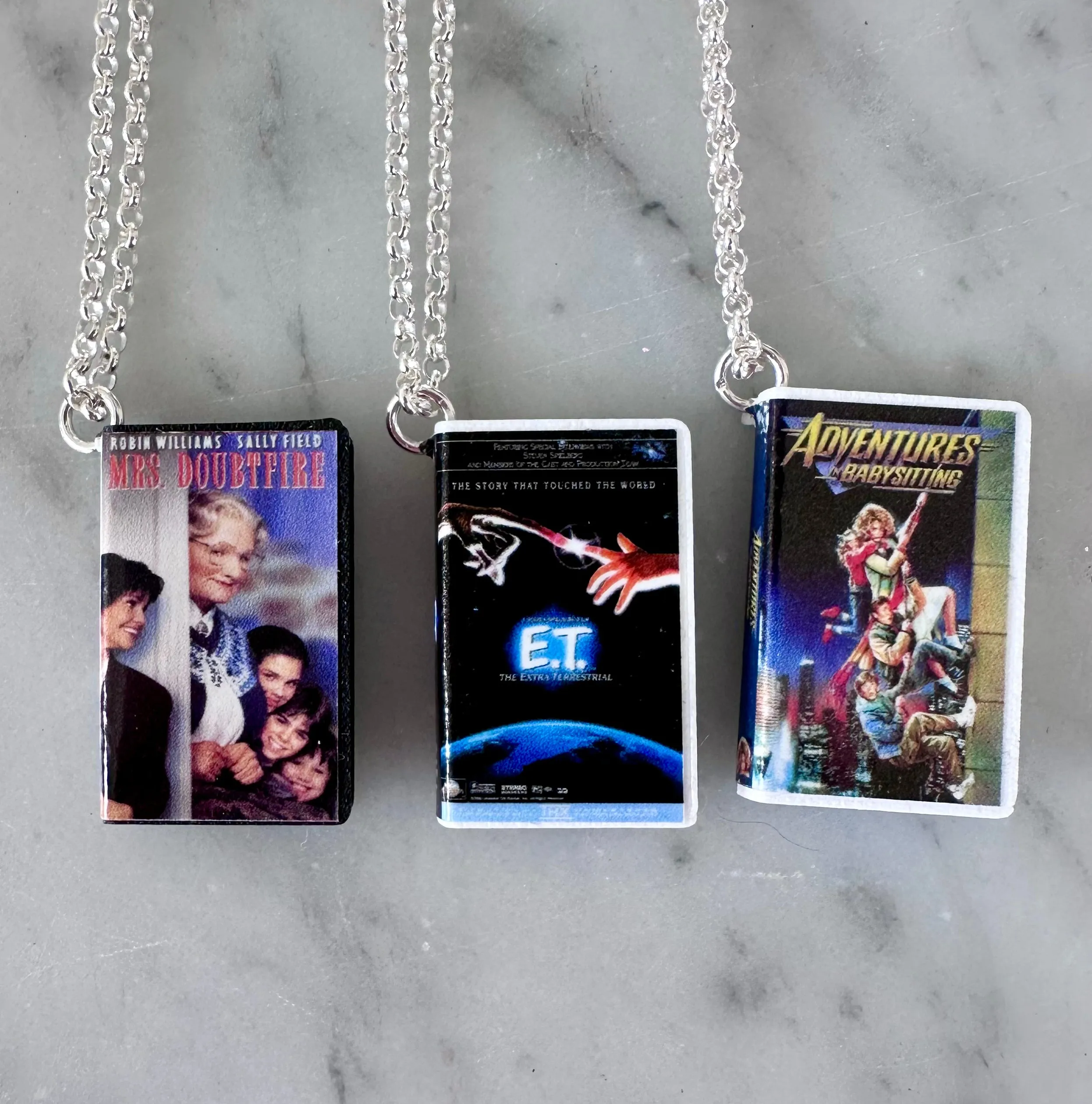 Miniature Vintage VHS Necklaces