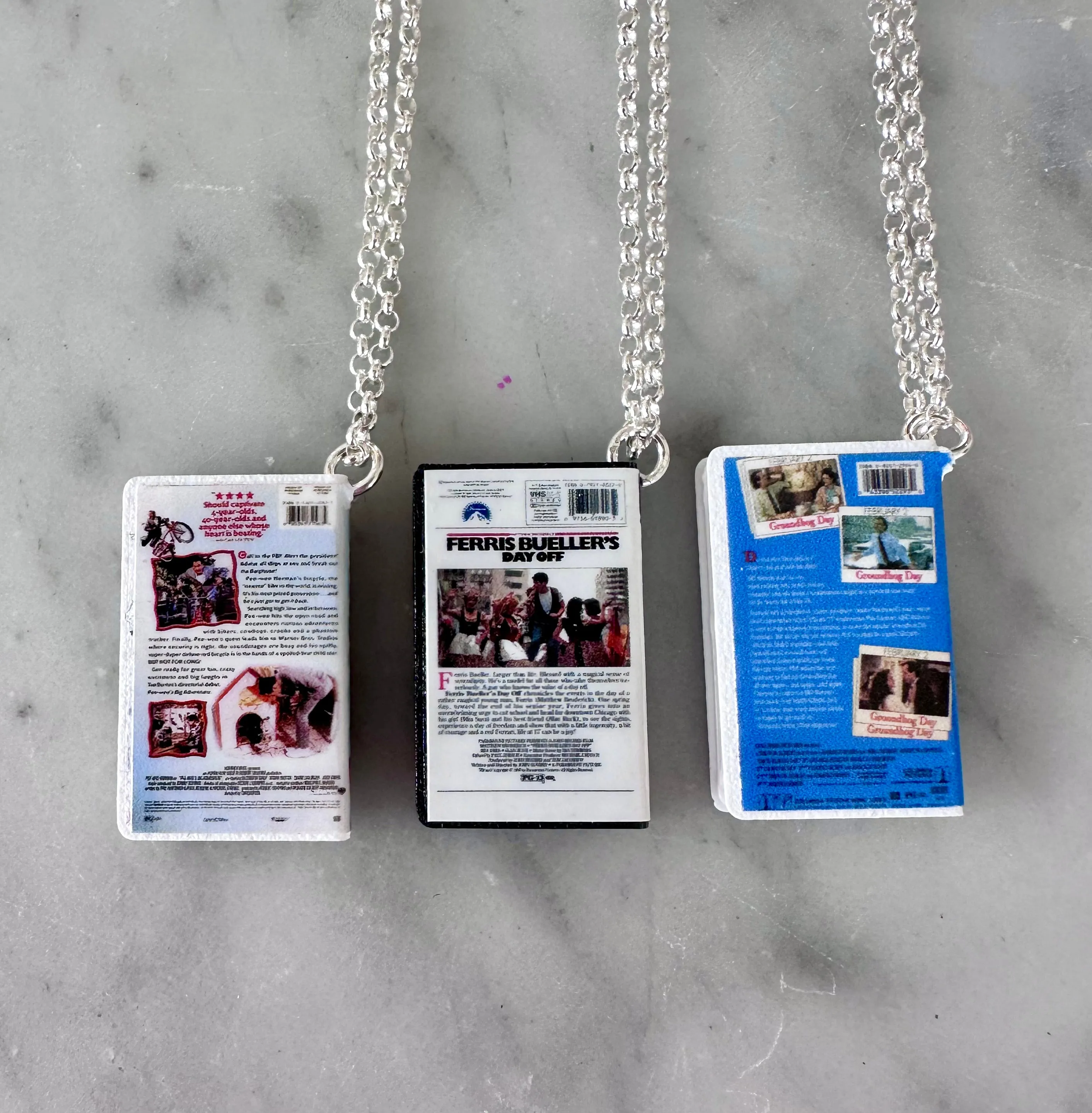 Miniature Vintage VHS Necklaces