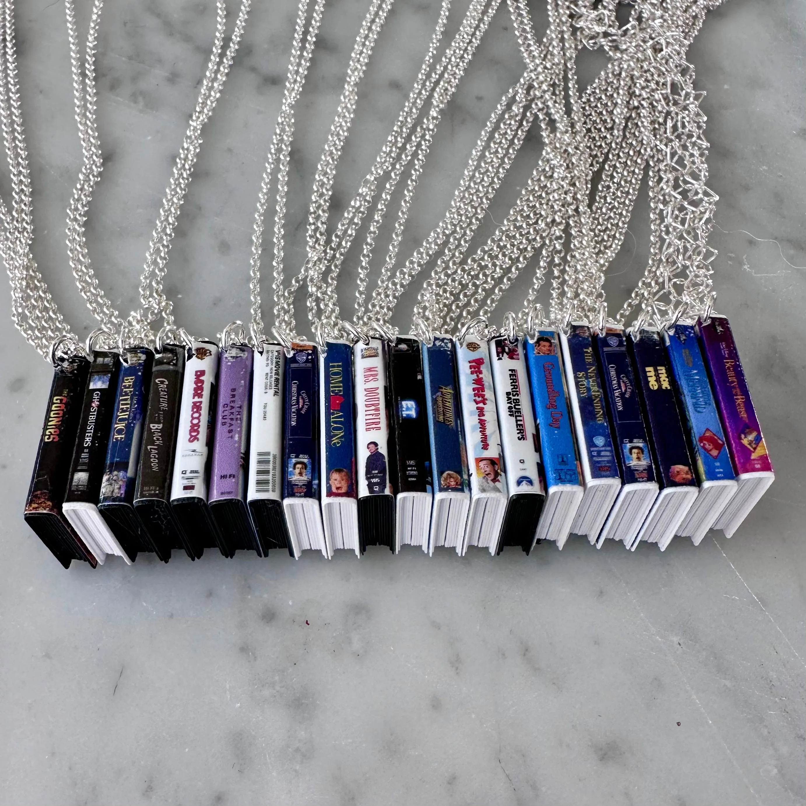 Miniature Vintage VHS Necklaces