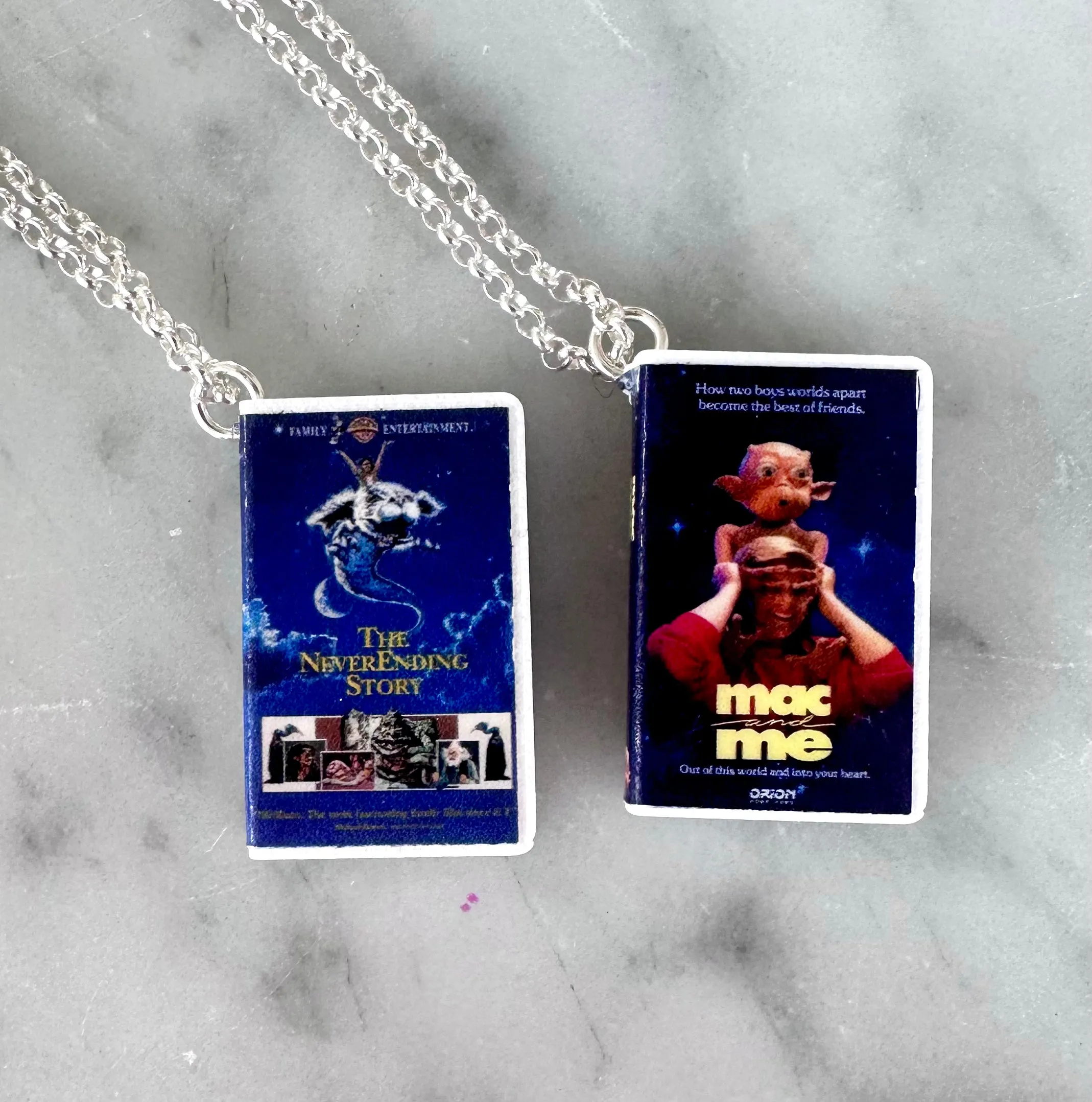 Miniature Vintage VHS Necklaces