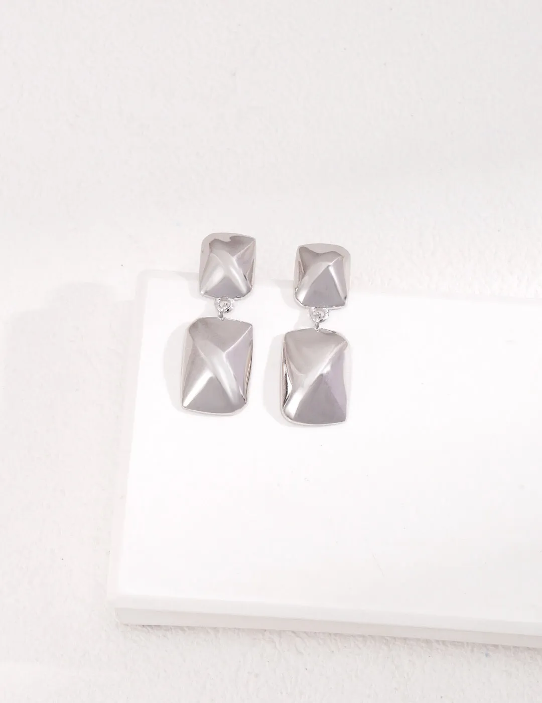 Minimalist Rectangular Shape Earrings