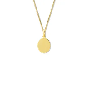 Nadia Necklace Pendant Yellow Gold