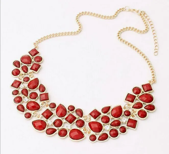 New Vintage Necklace Colares Femininos Maxi Collier Collar Choker Statement Necklaces For Women