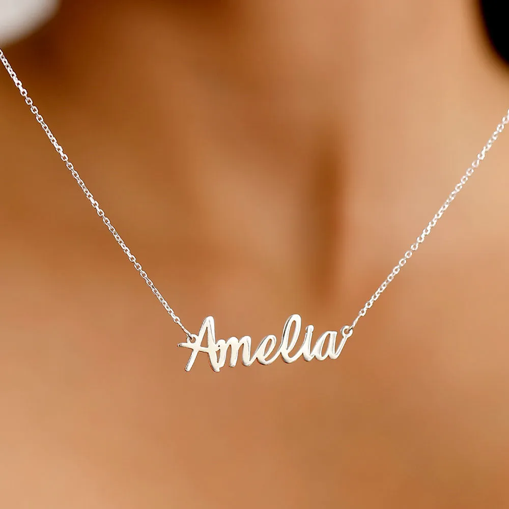 Personalised Name Necklaces Classic chain