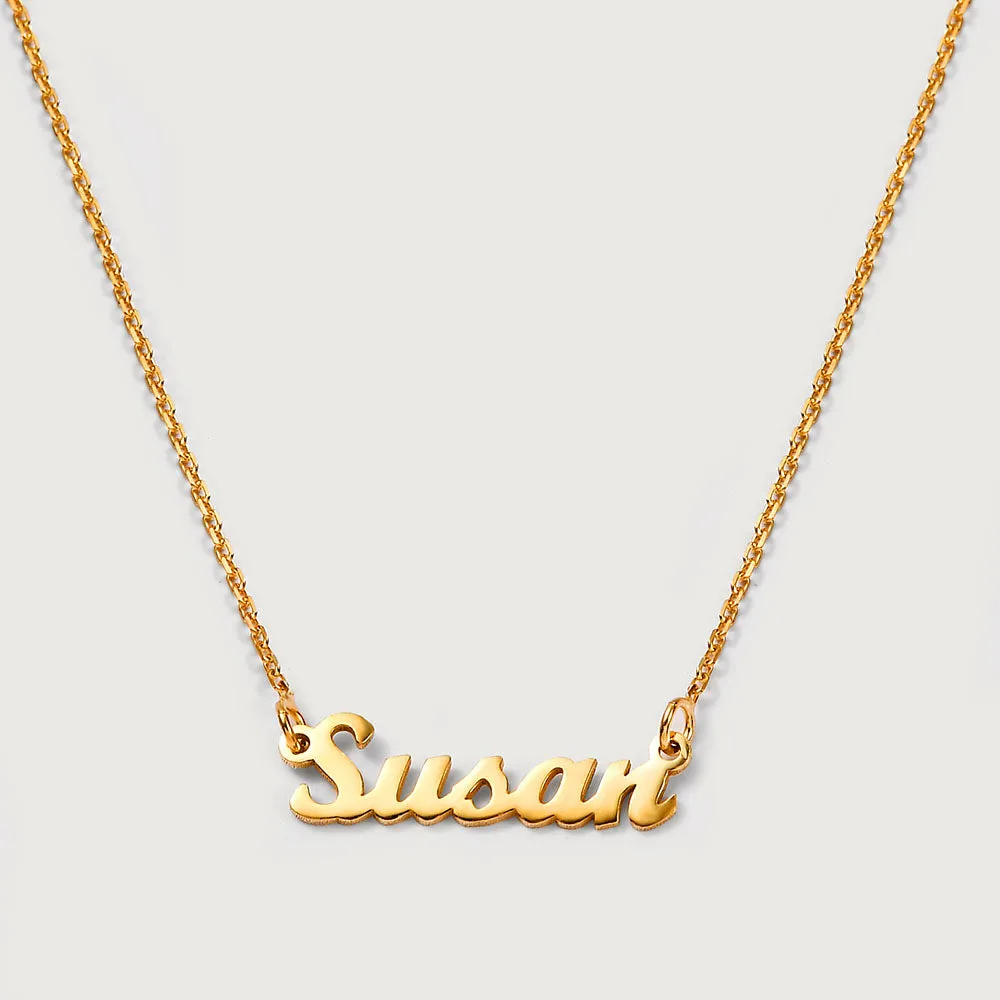 Personalised Name Necklaces Classic chain