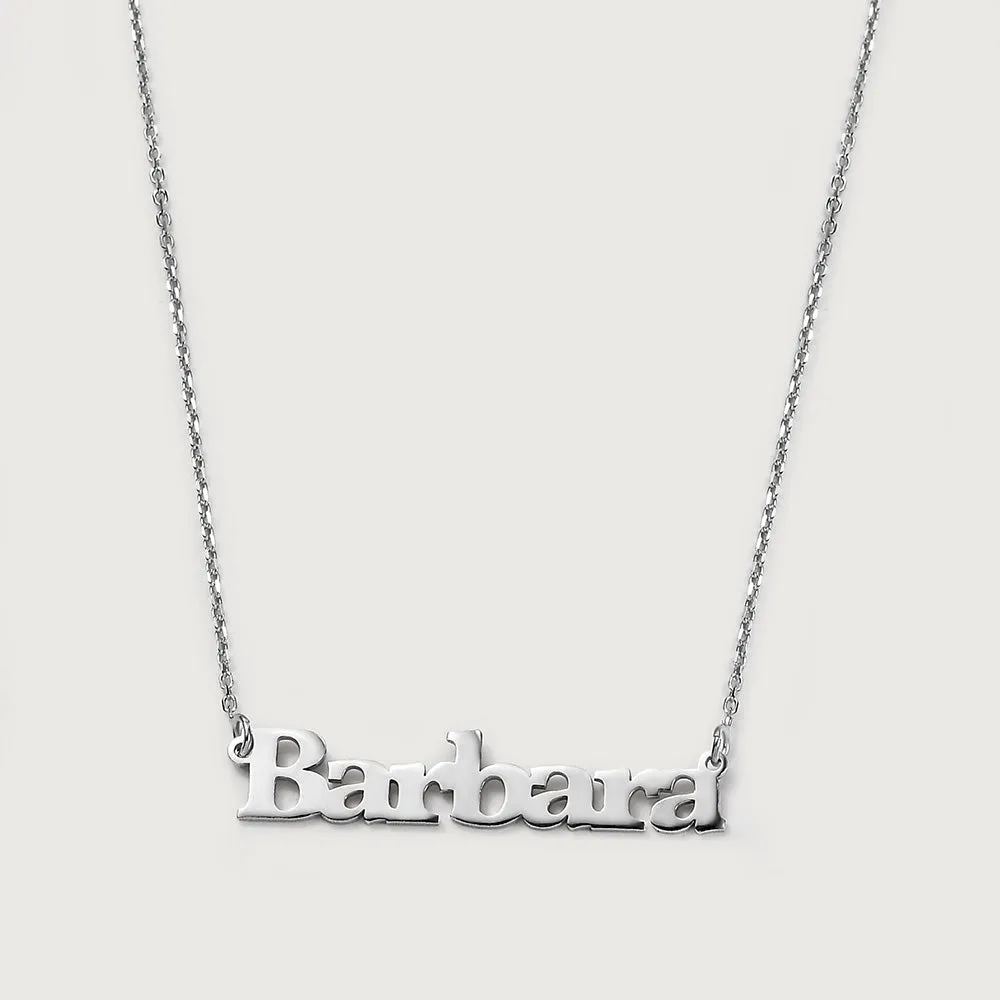 Personalised Name Necklaces Classic chain