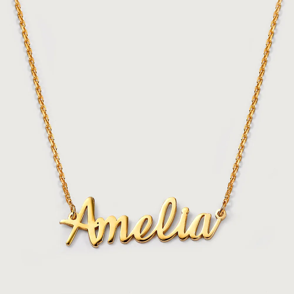 Personalised Name Necklaces Classic chain