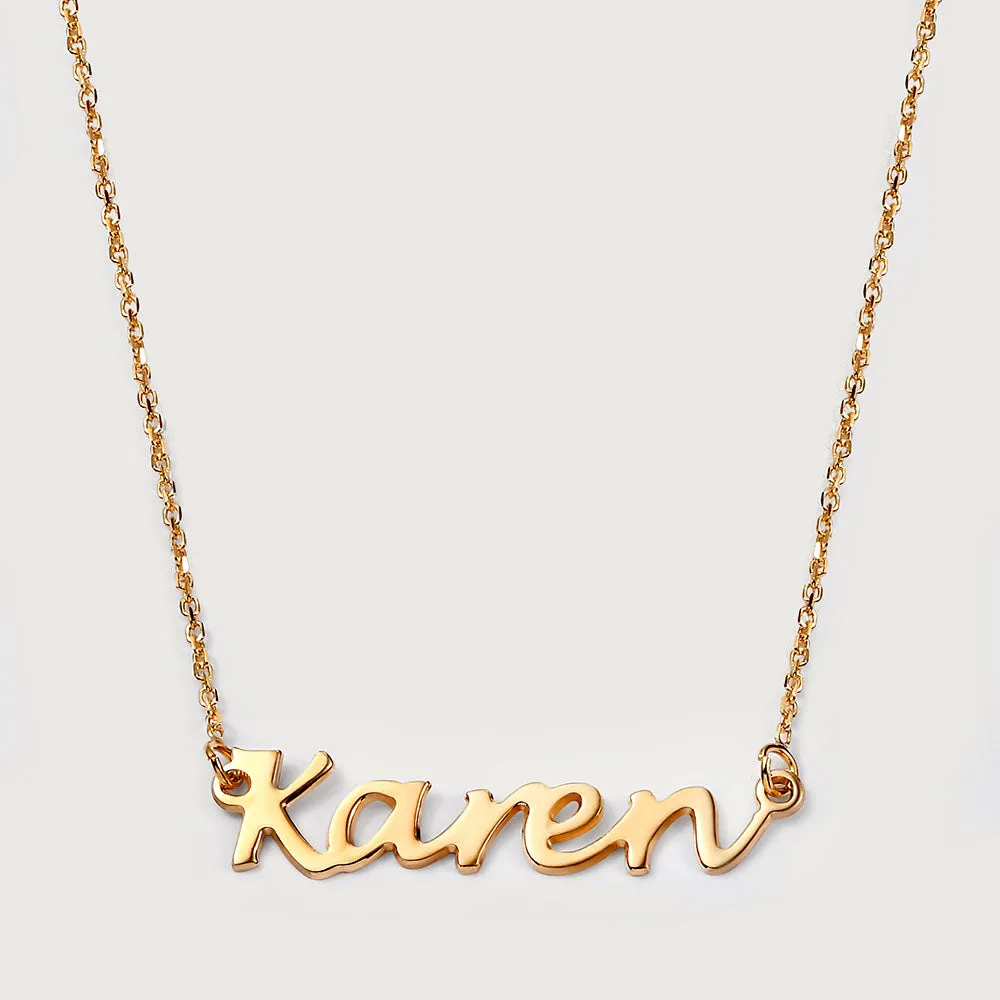 Personalised Name Necklaces Classic chain