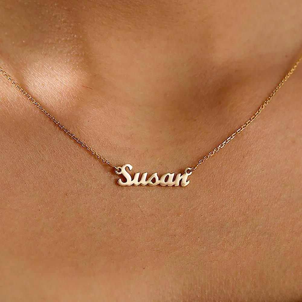 Personalised Name Necklaces Classic chain