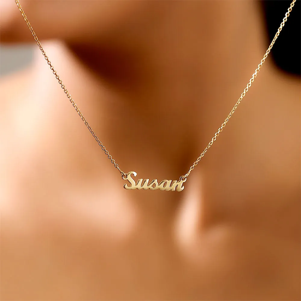 Personalised Name Necklaces Classic chain