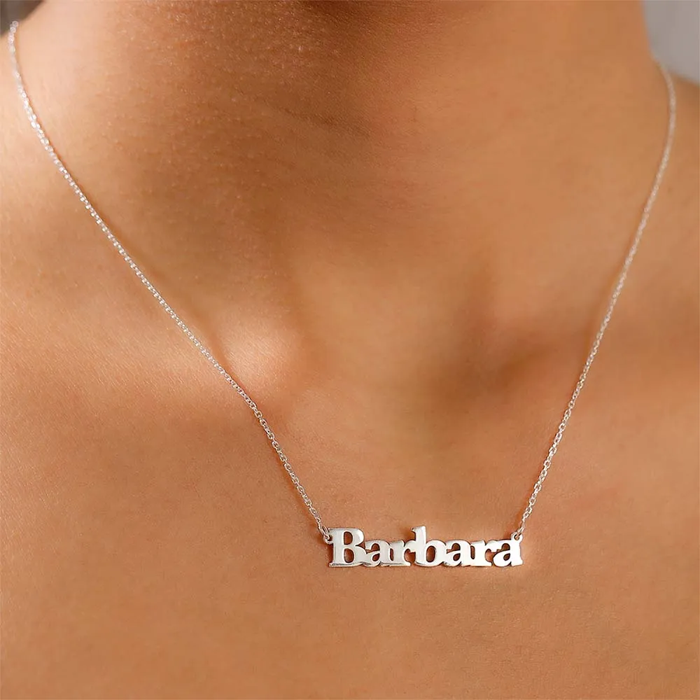 Personalised Name Necklaces Classic chain