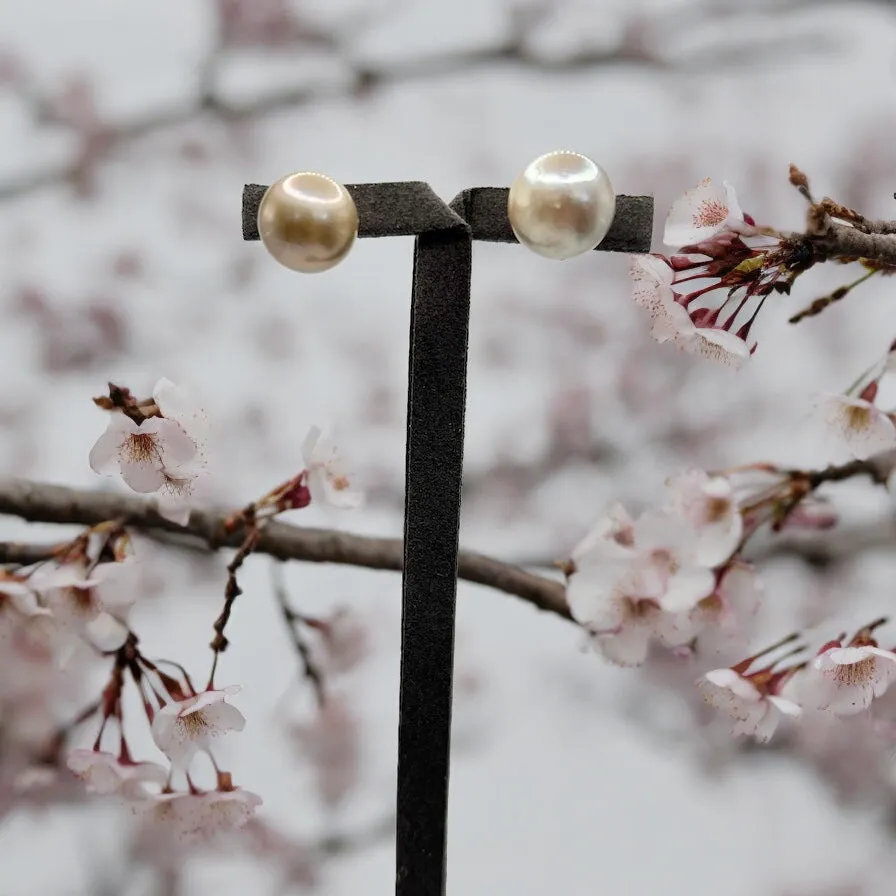 PINKISH SOUTH SEA PEARL EARRINGS