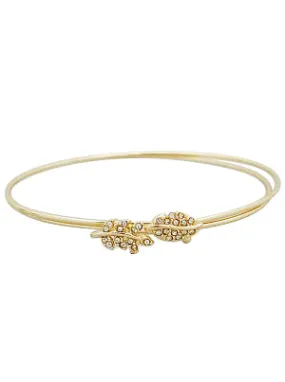 Reese Delicate CZ Leaf Bangles