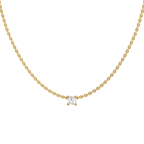 Solitaire necklace