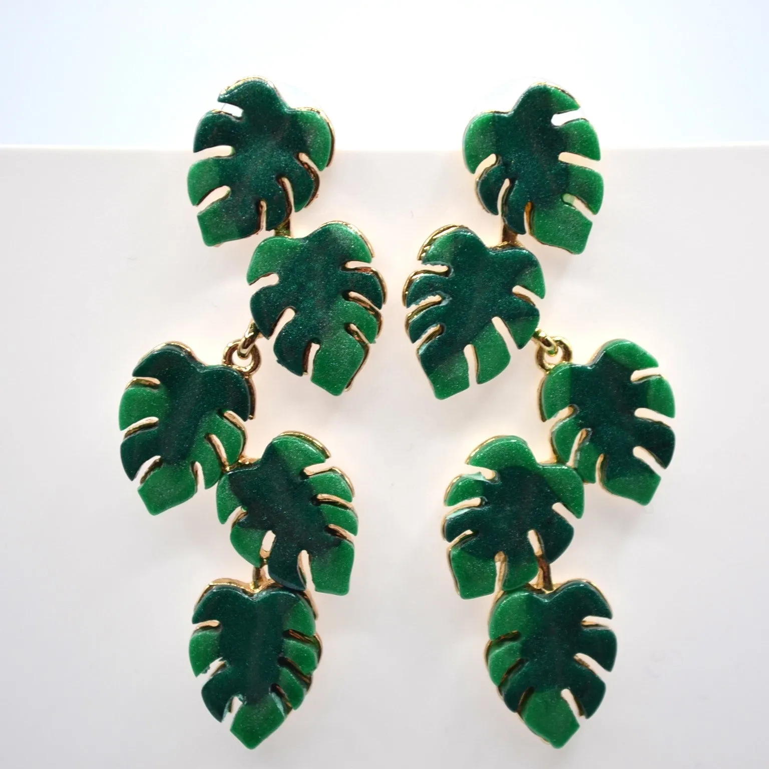 Split Leaf Earrings