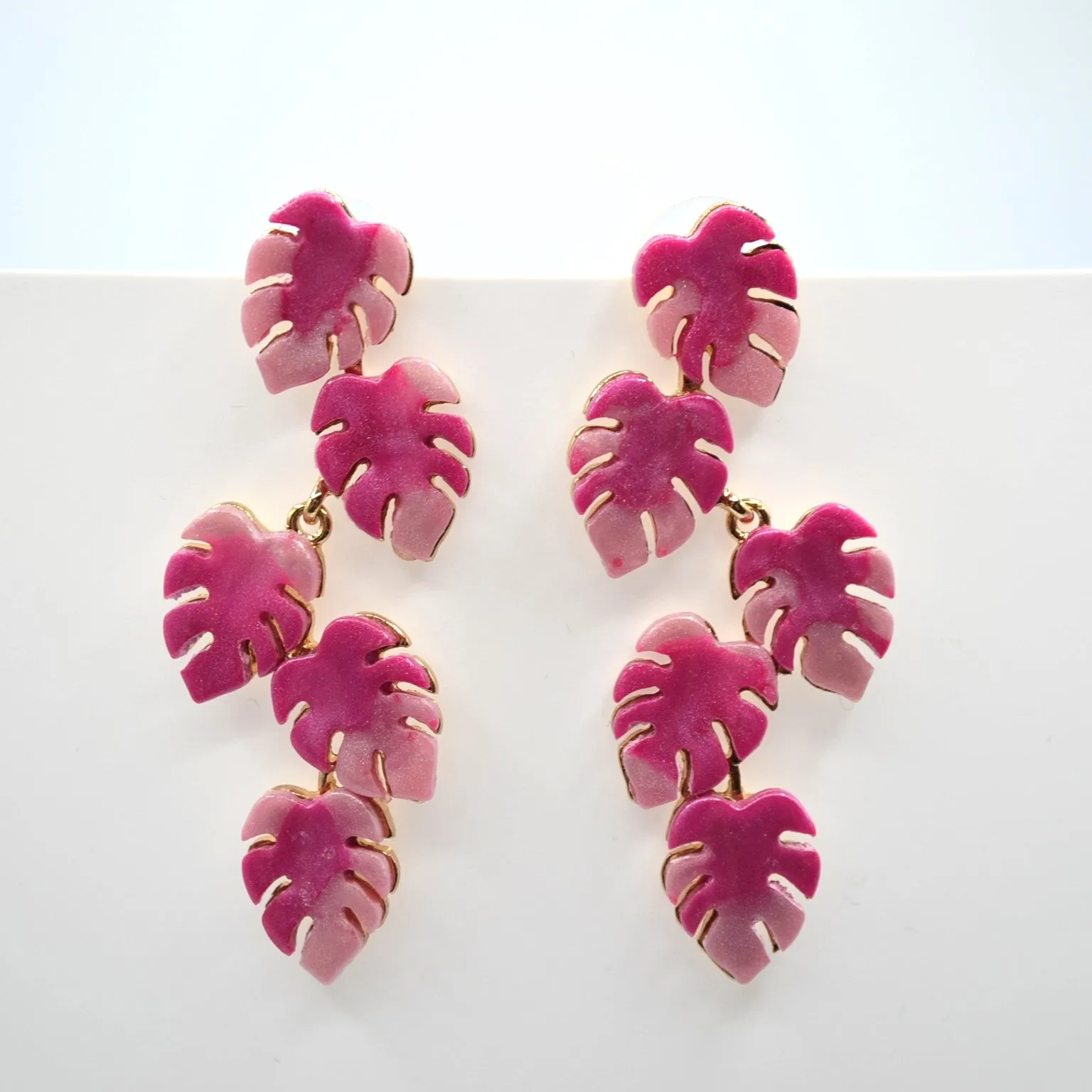 Split Leaf Earrings