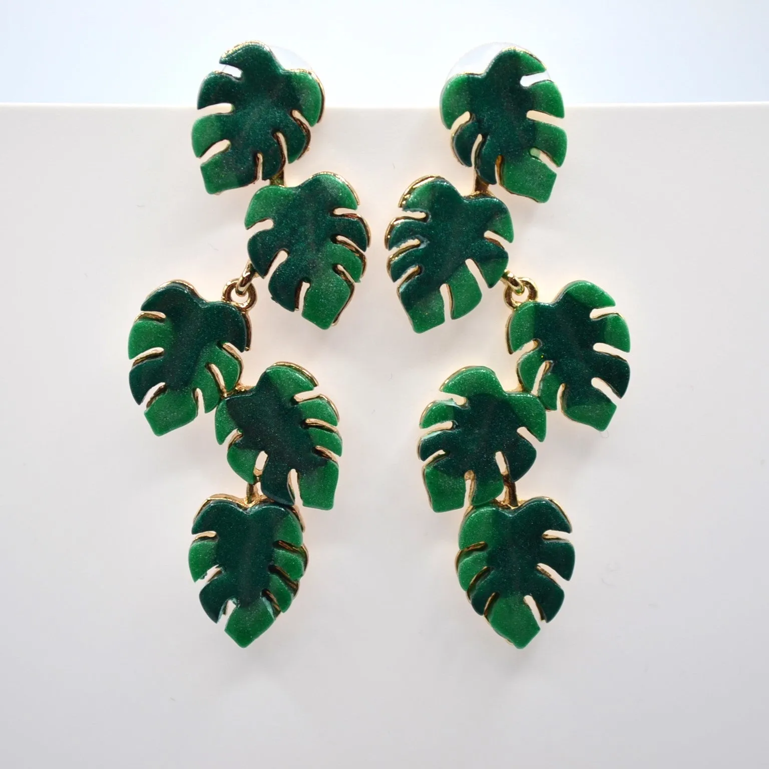 Split Leaf Earrings