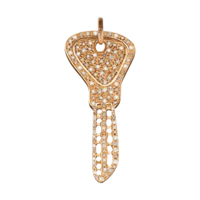 Sunshine Pavé Key Pendant