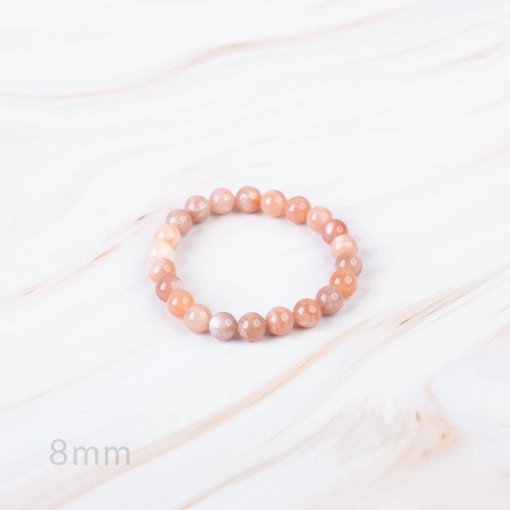 Sunstone Beaded Bracelet