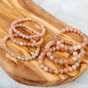 Sunstone Beaded Bracelet