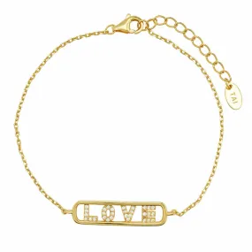 TAI DELICATE CHAIN LOVE BRACELET