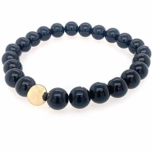 Unisex Beaded Stretch Bracelets