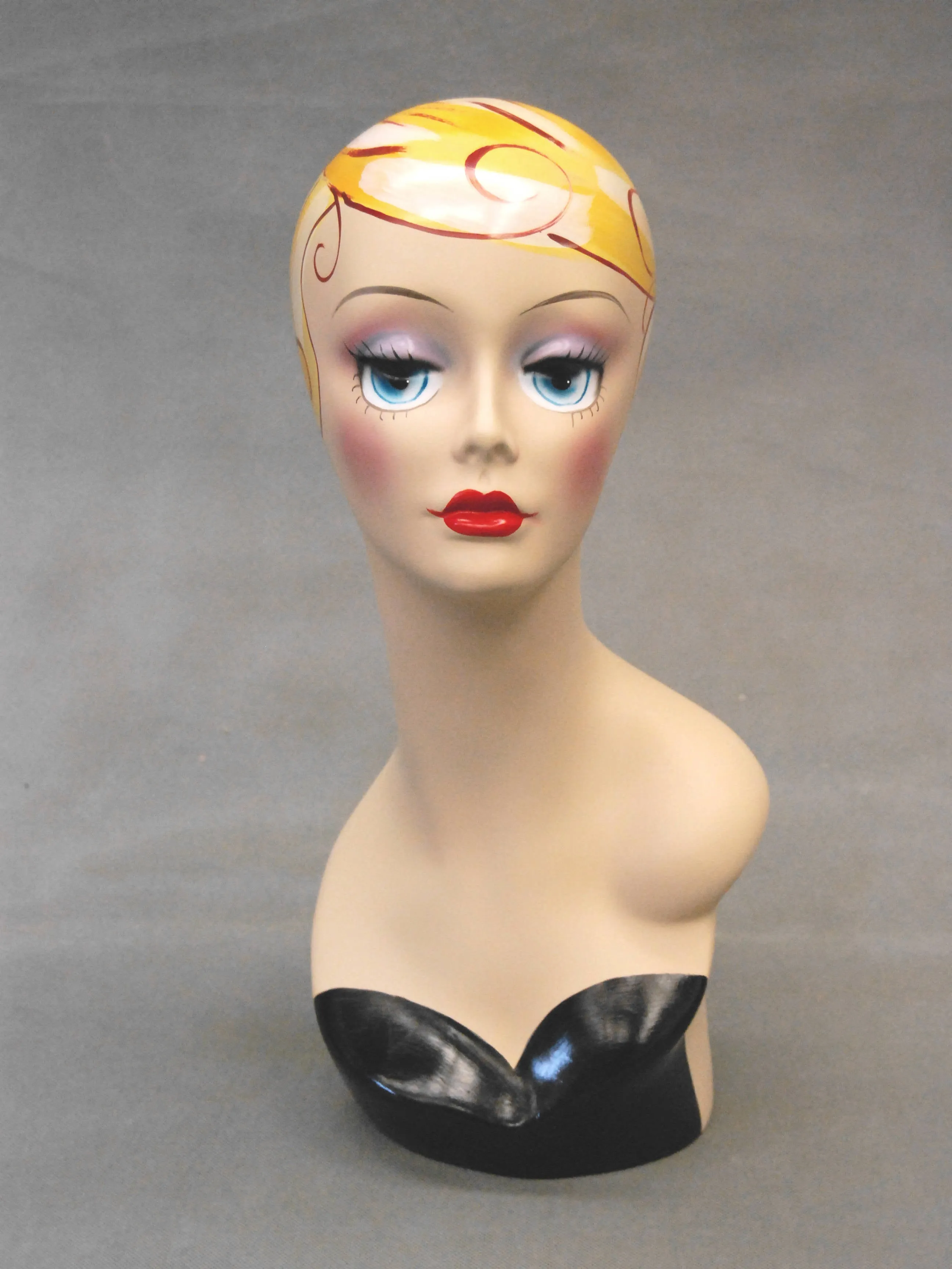 Vintage-style Female Mannequin Head: Veronica 2